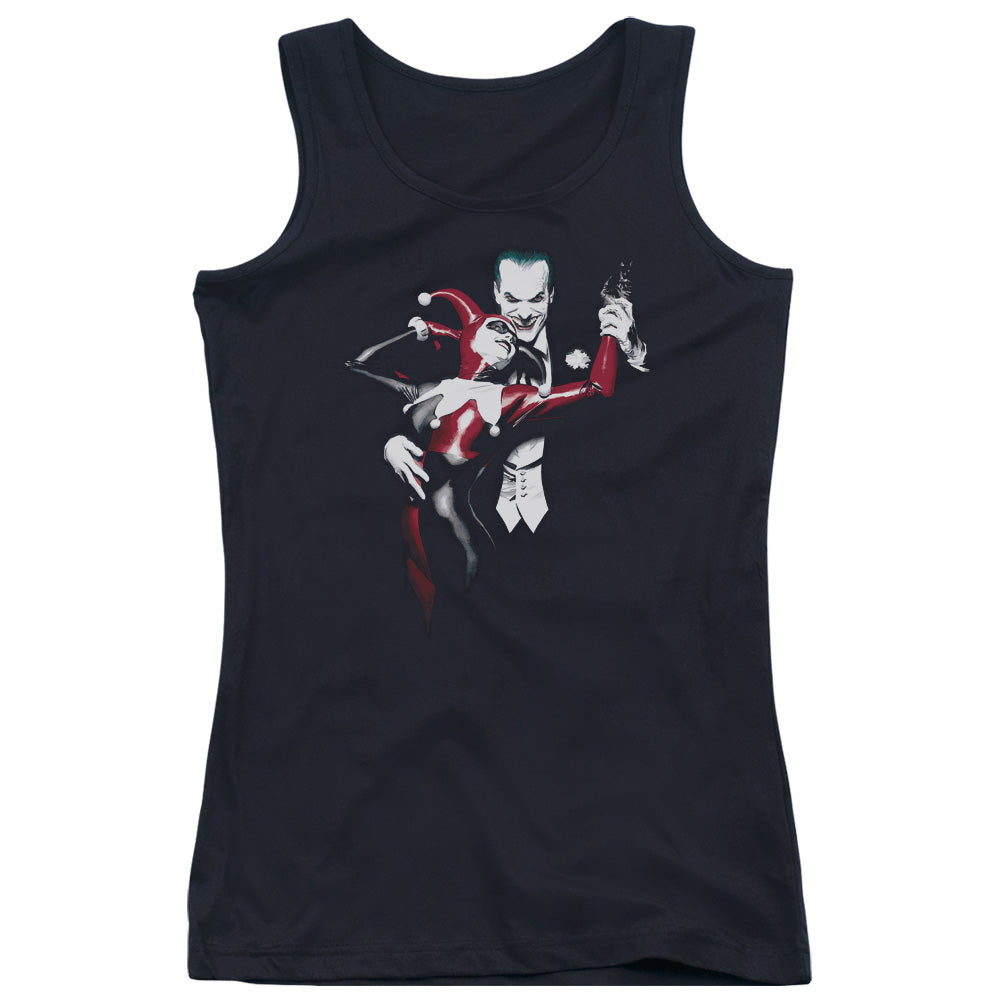 Batman Harley And Joker Womens Tank Top Shirt Black