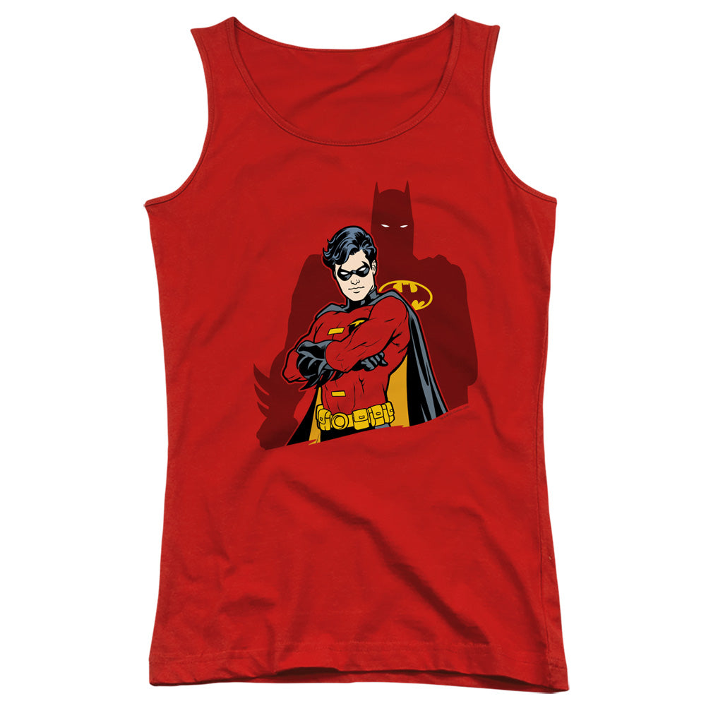 Batman Wingman Womens Tank Top Shirt Red