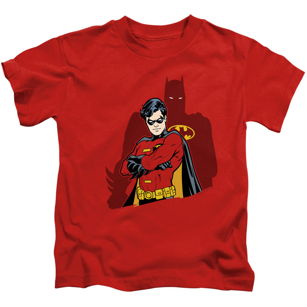 Batman Wingman Juvenile Kids Youth T Shirt Red