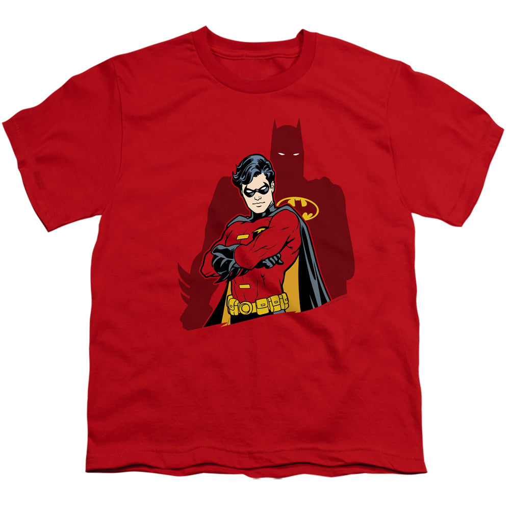 Batman Wingman Kids Youth T Shirt Red