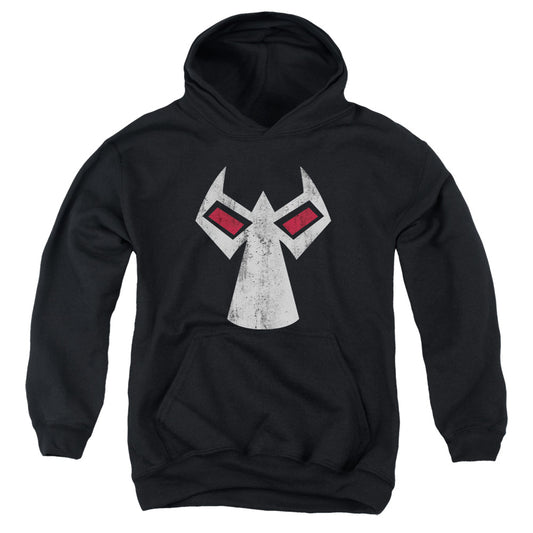 Batman Bane Mask Kids Youth Hoodie Black