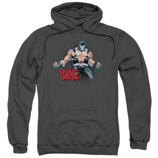 Batman Bane Flex Mens Hoodie Charcoal