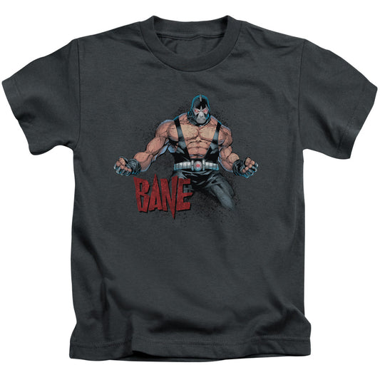 Batman Bane Flex Juvenile Kids Youth T Shirt Charcoal