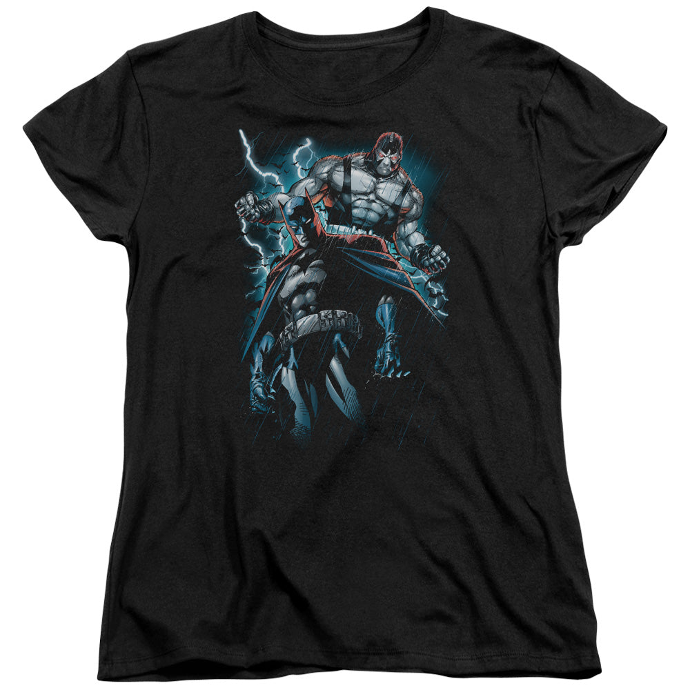 Batman Evil Rising Womens T Shirt Black