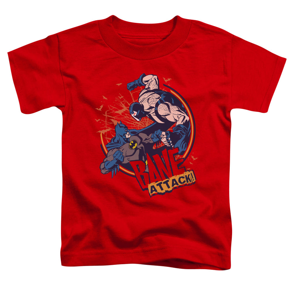 Batman Bane Atack! Toddler Kids Youth T Shirt Red