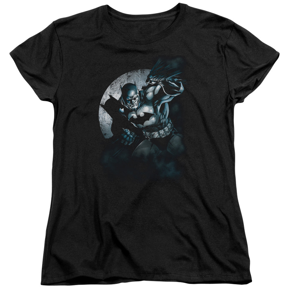 Batman Batman Spotlight Womens T Shirt Black