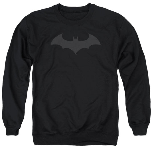 Batman Hush Logo Mens Crewneck Sweatshirt Black