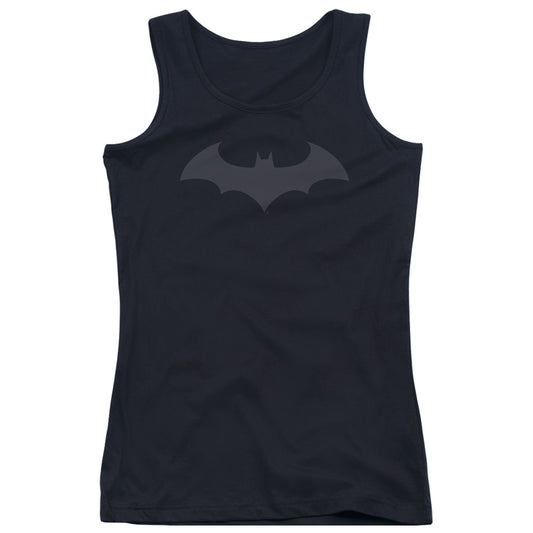 Batman Hush Logo Womens Tank Top Shirt Black