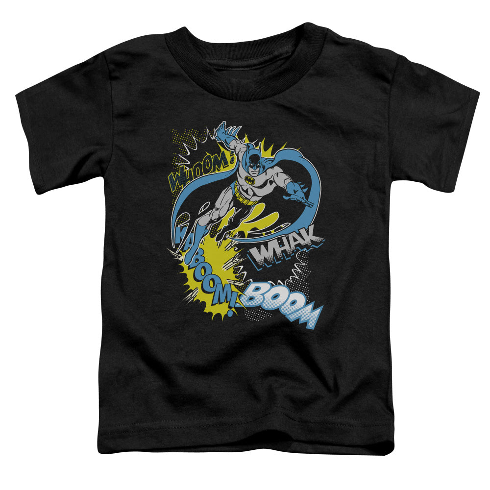 Batman Bat Effects Toddler Kids Youth T Shirt Black
