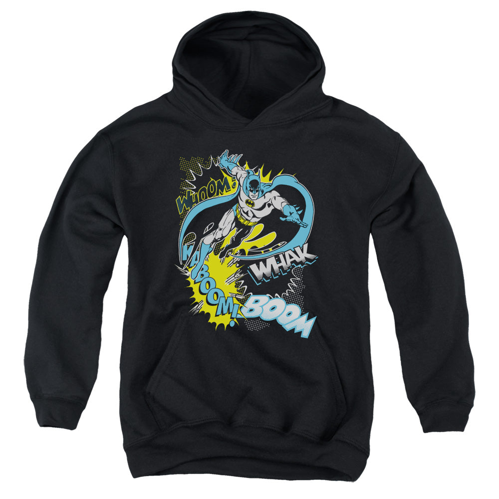Batman Bat Effects Kids Youth Hoodie Black