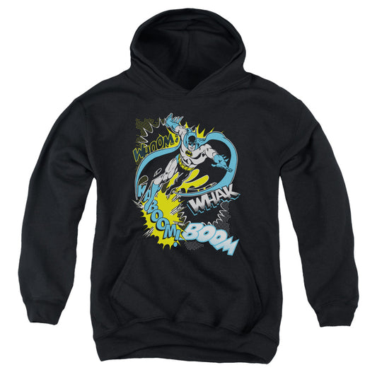 Batman Bat Effects Kids Youth Hoodie Black
