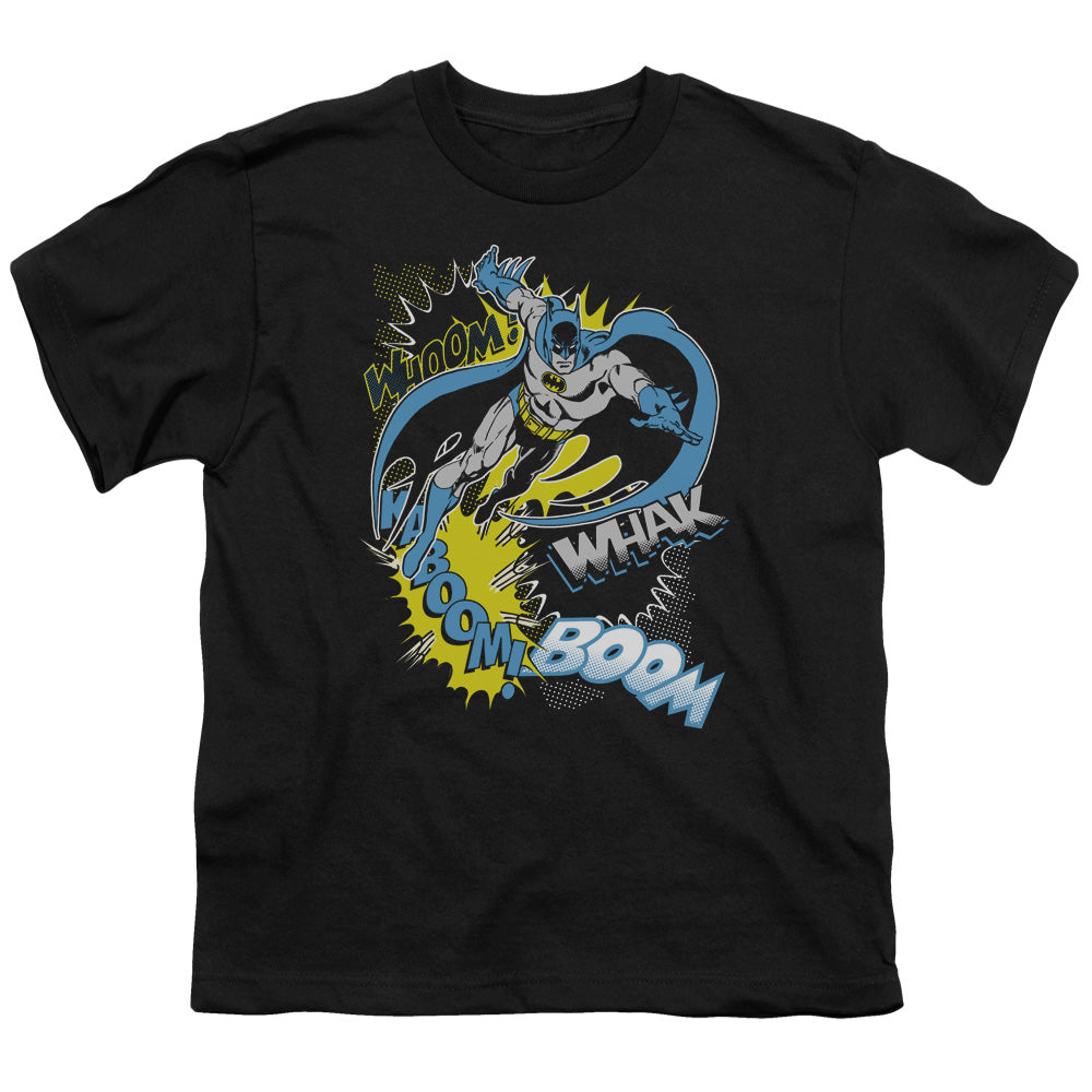 Batman Bat Effects Kids Youth T Shirt Black
