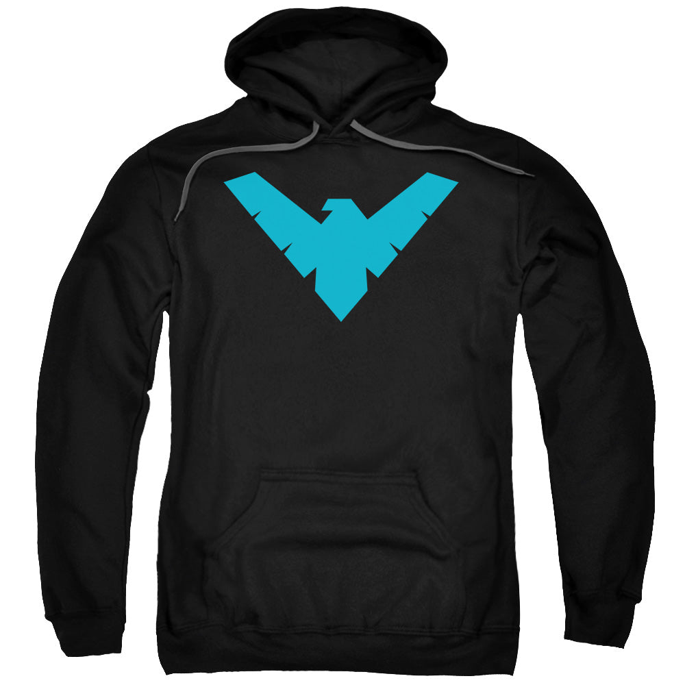 Batman Nightwing Symbol Mens Hoodie Black