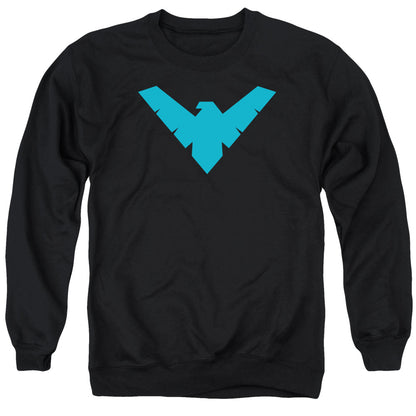 Batman Nightwing Symbol Mens Crewneck Sweatshirt Black