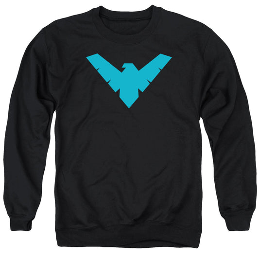 Batman Nightwing Symbol Mens Crewneck Sweatshirt Black