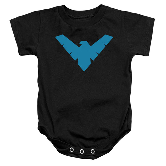 Batman Nightwing Symbol Infant Baby Snapsuit Black 18mos