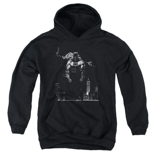 Batman Dirty City Kids Youth Hoodie Black