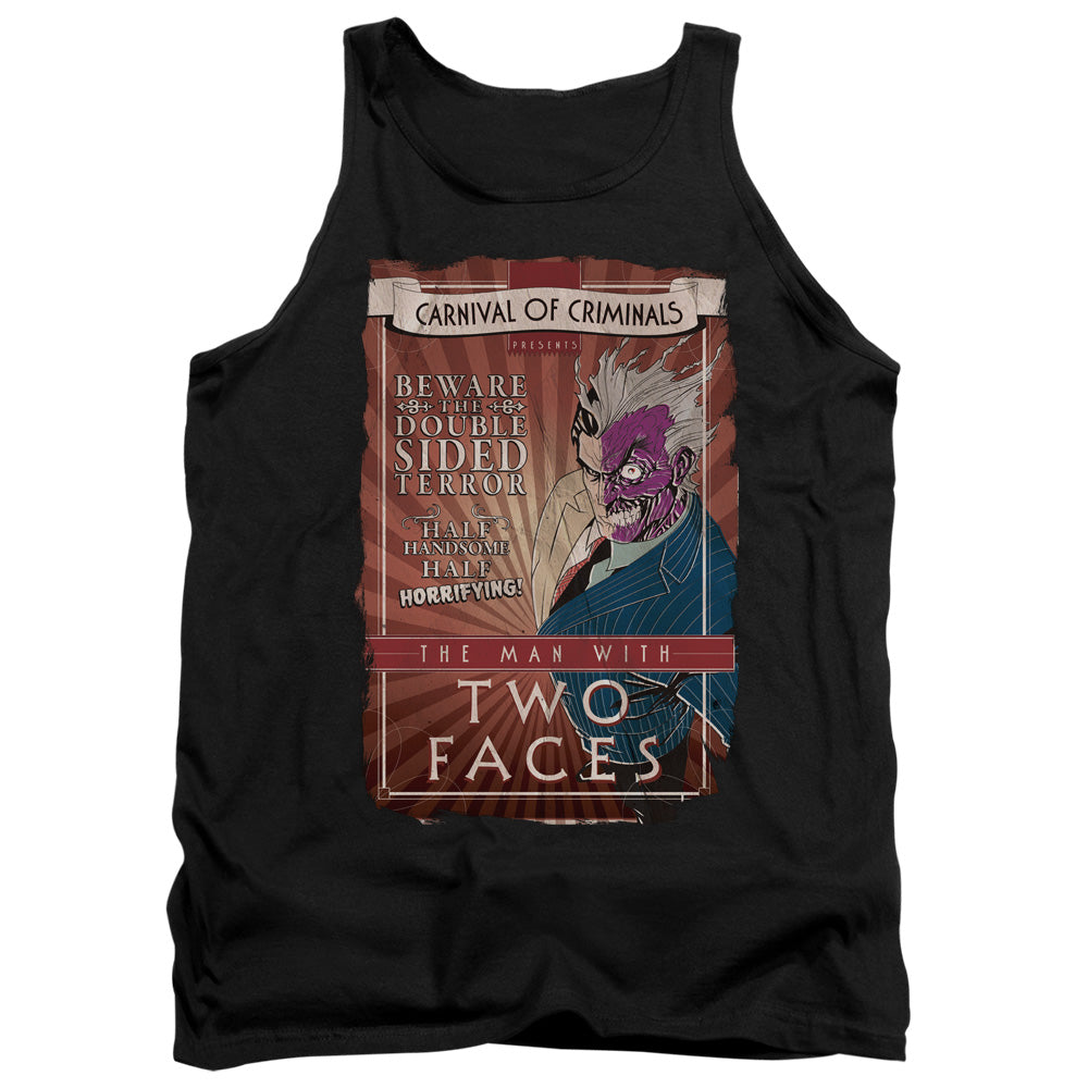 Batman Two Faces Mens Tank Top Shirt Black