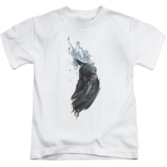 Batman Wash Juvenile Kids Youth T Shirt White