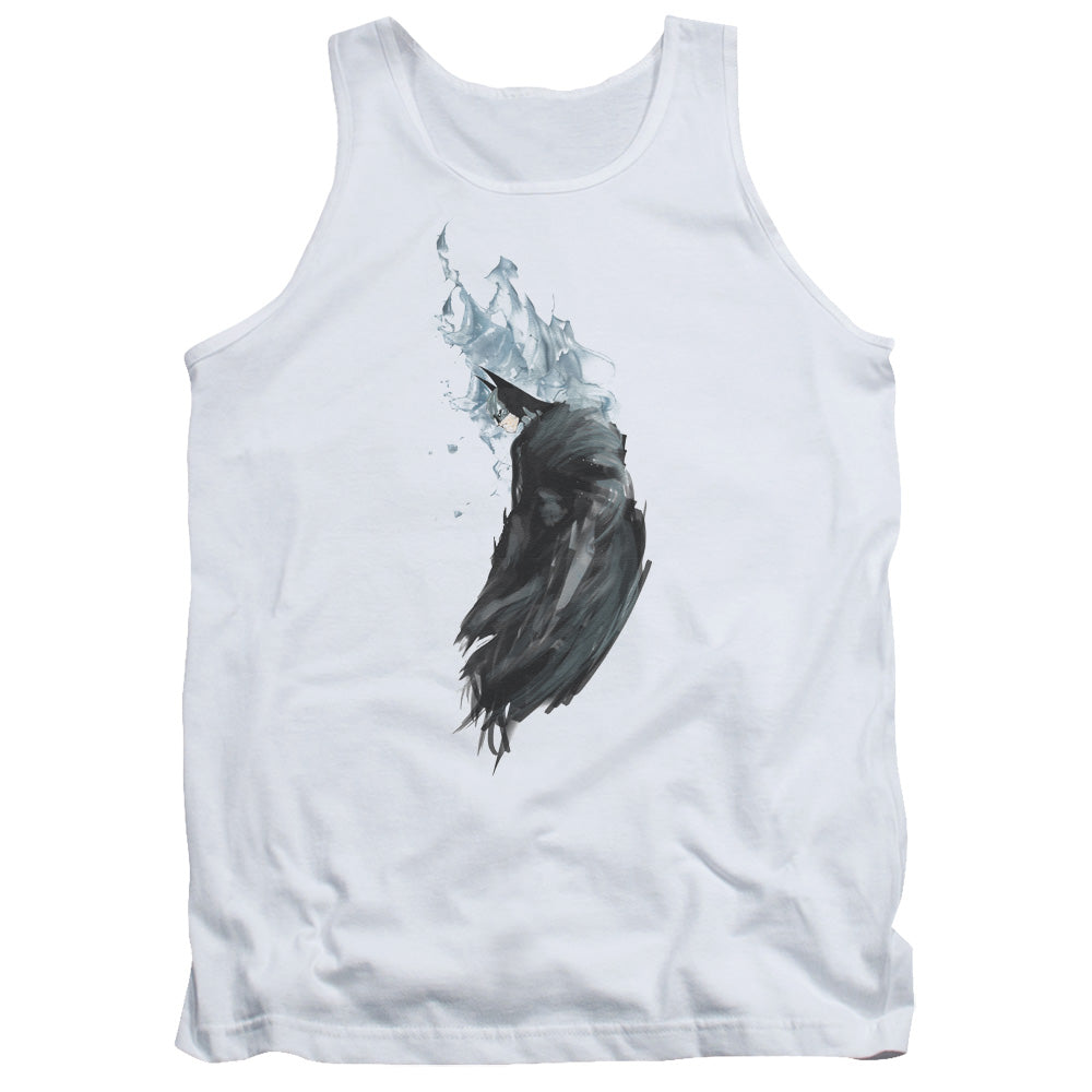 Batman Wash Mens Tank Top Shirt White