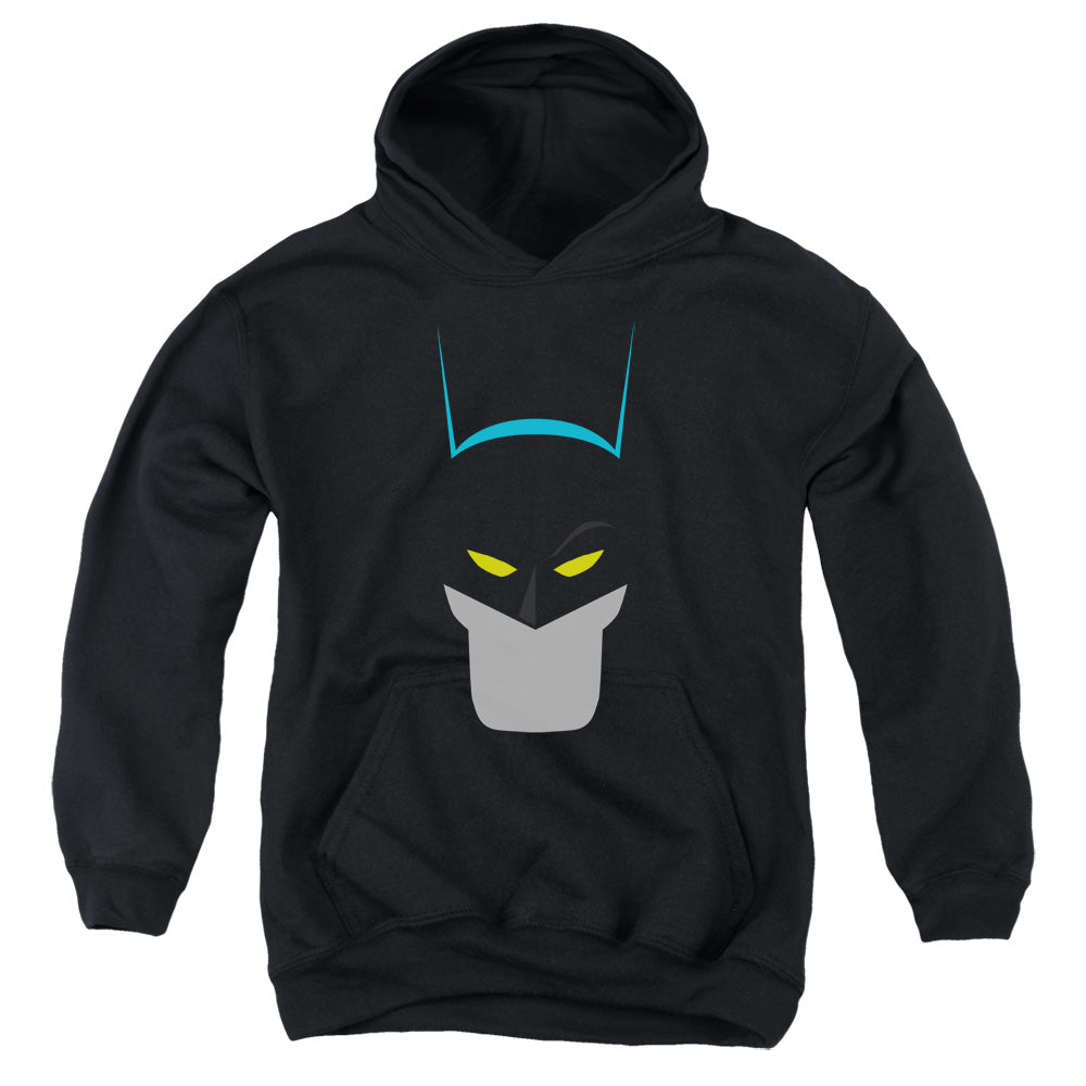 Batman Simplified Kids Youth Hoodie Black