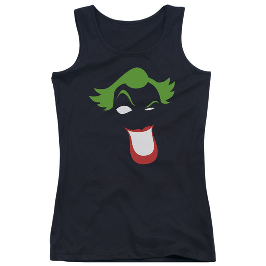 Batman Joker Simplified Womens Tank Top Shirt Black