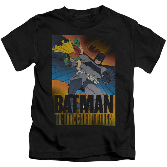 Batman Dk Returns Juvenile Kids Youth T Shirt Black
