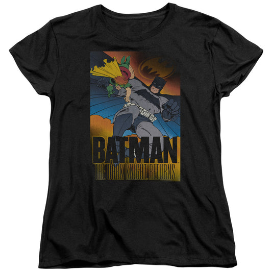 Batman Dk Returns Womens T Shirt Black