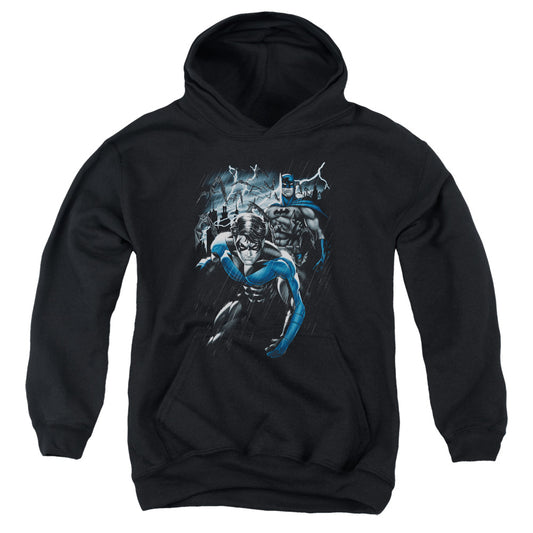 Batman Dynamic Duo Kids Youth Hoodie Black