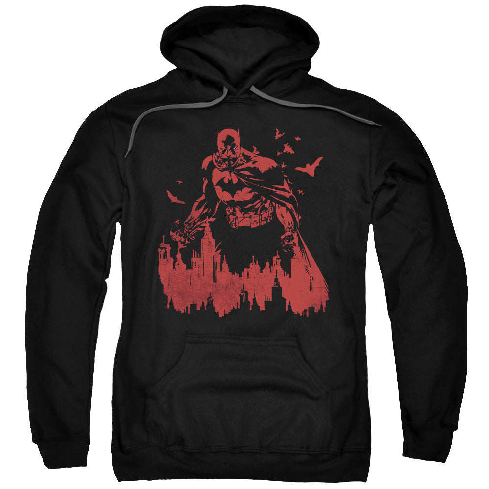 Batman Red Knight Mens Hoodie Black