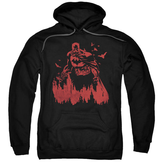 Batman Red Knight Mens Hoodie Black