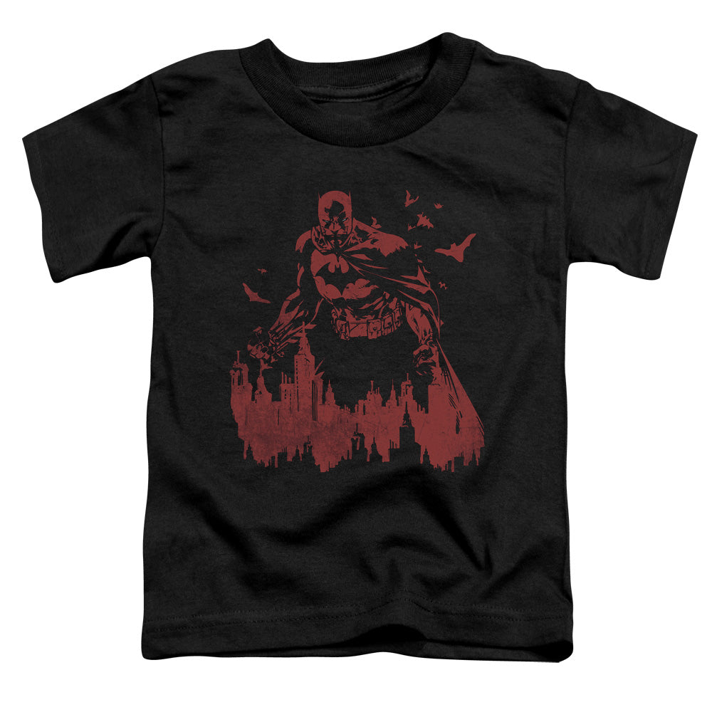 Batman Red Knight Toddler Kids Youth T Shirt Black