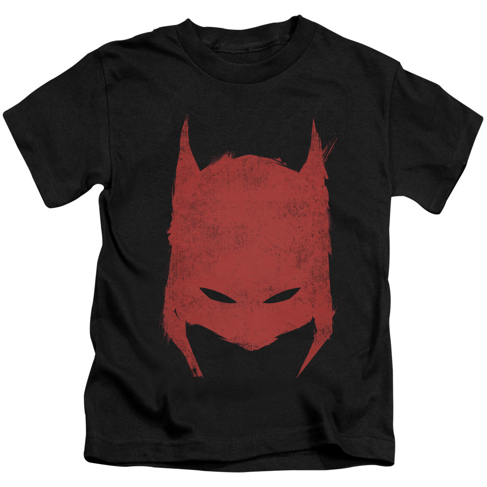 Batman Hacked & Scratched Juvenile Kids Youth T Shirt Black