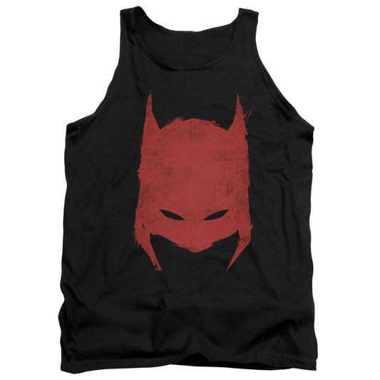 Batman Hacked & Scratched Mens Tank Top Shirt Black