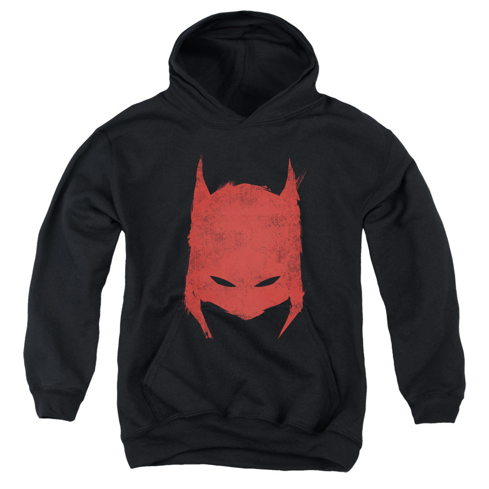 Batman Hacked & Scratched Kids Youth Hoodie Black