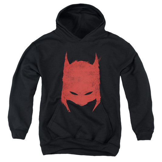 Batman Hacked & Scratched Kids Youth Hoodie Black