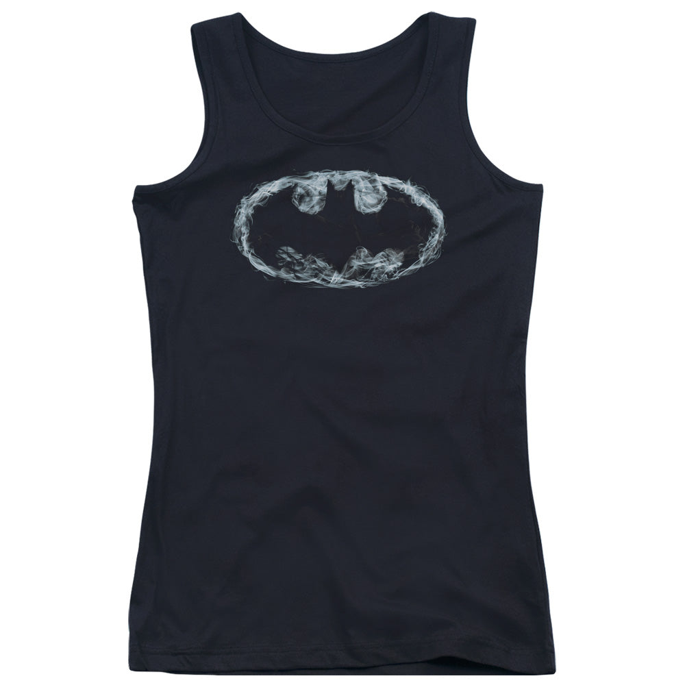 Batman Oke Signal Womens Tank Top Shirt Black