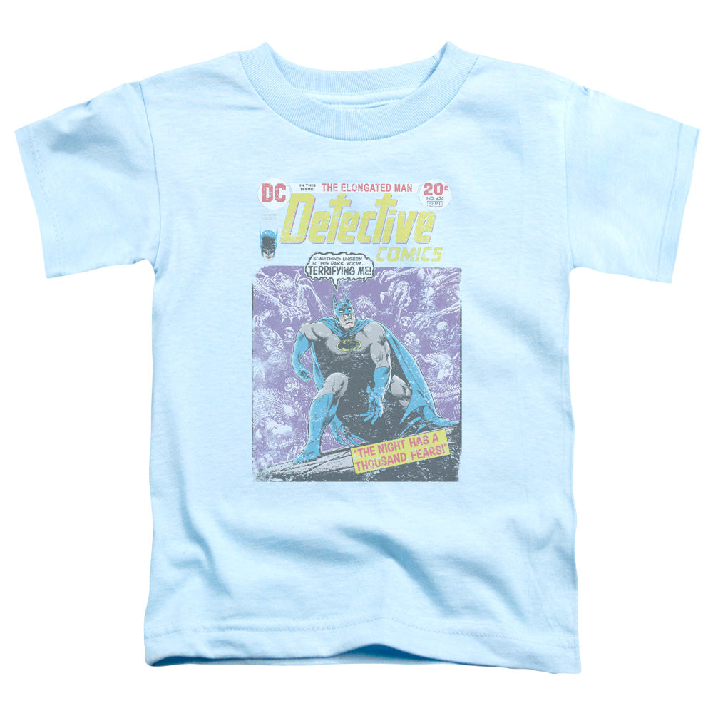Batman A Thousand Fears Toddler Kids Youth T Shirt Light Blue