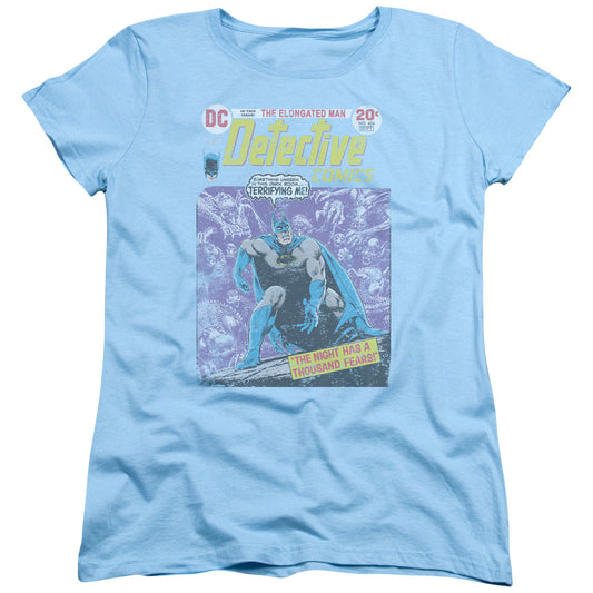 Batman A Thousand Fears Womens T Shirt Light Blue