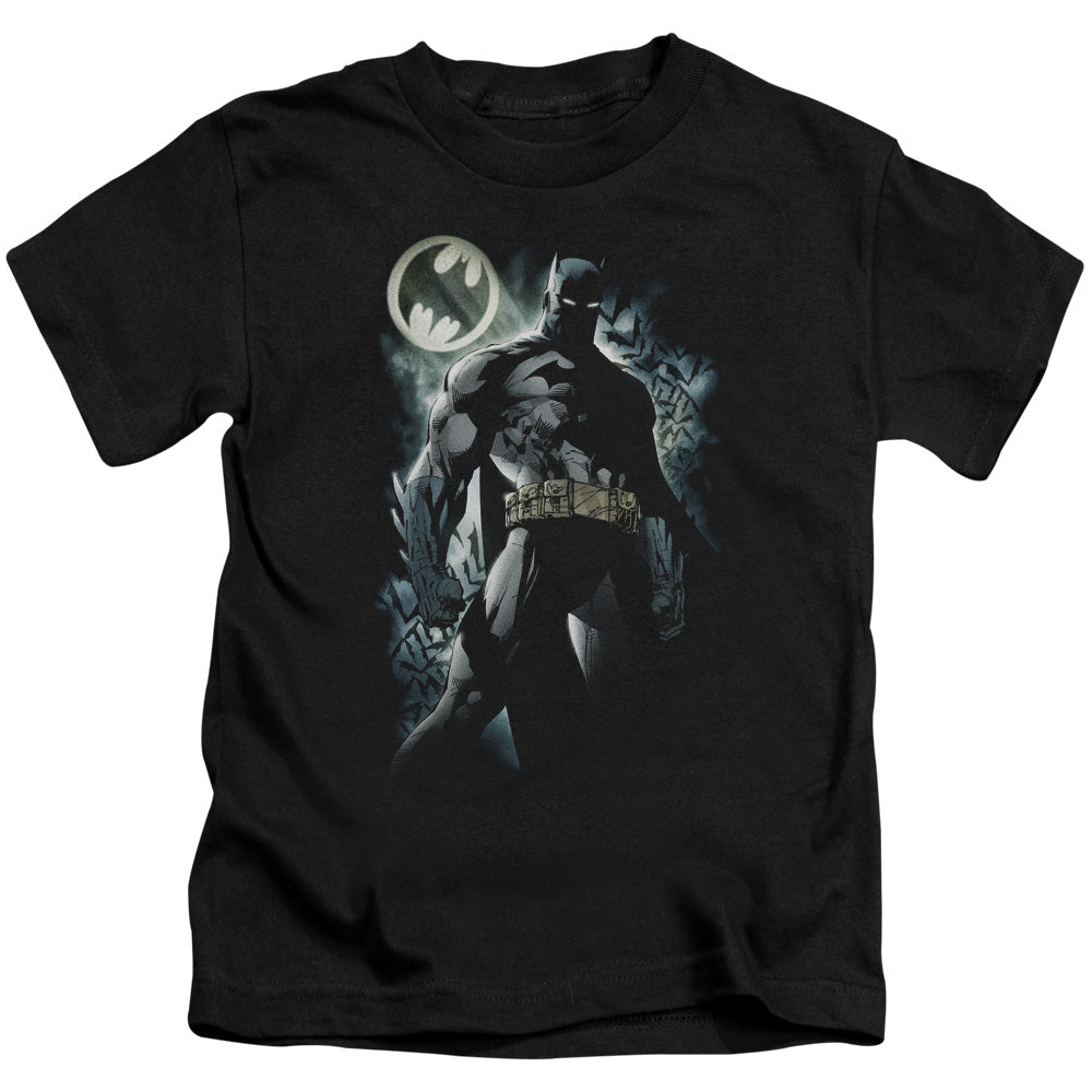 Batman The Knight Juvenile Kids Youth T Shirt Black