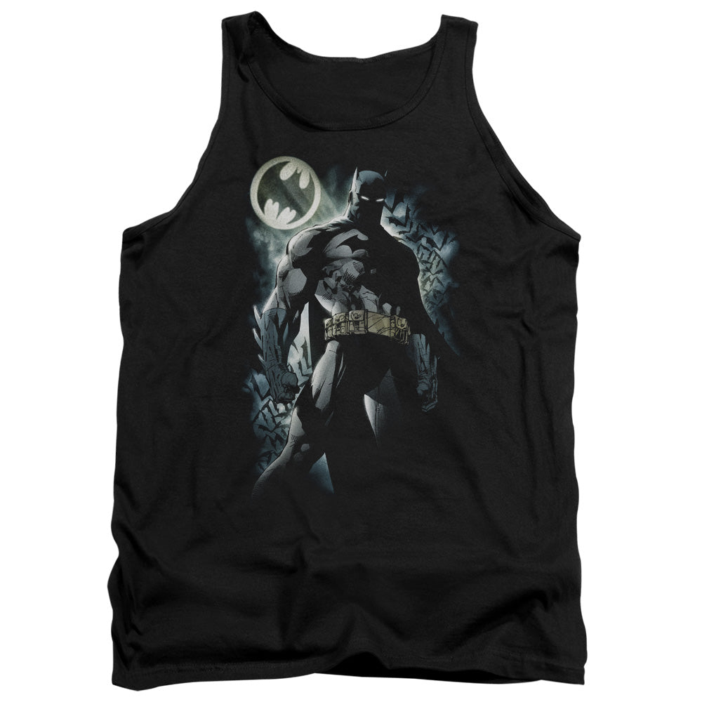 Batman The Knight Mens Tank Top Shirt Black