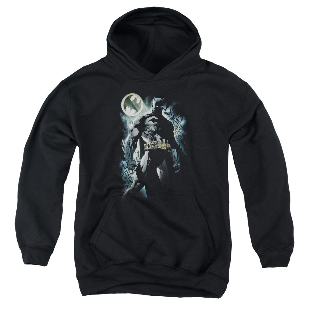 Batman The Knight Kids Youth Hoodie Black