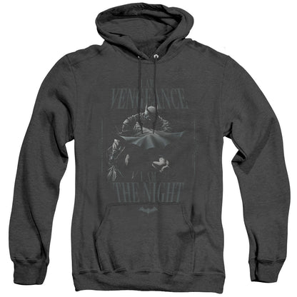 Batman I Am Heather Mens Hoodie Black
