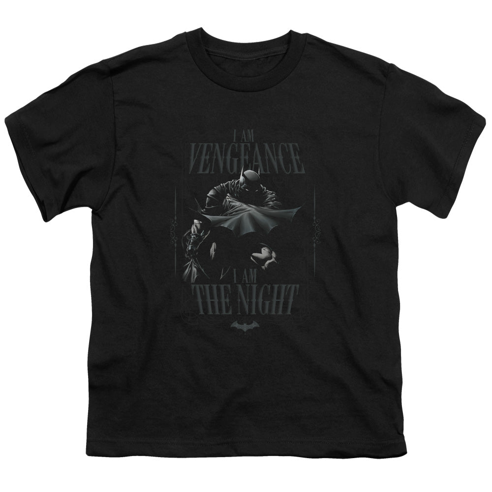 Batman I Am Kids Youth T Shirt Black