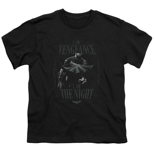 Batman I Am Kids Youth T Shirt Black