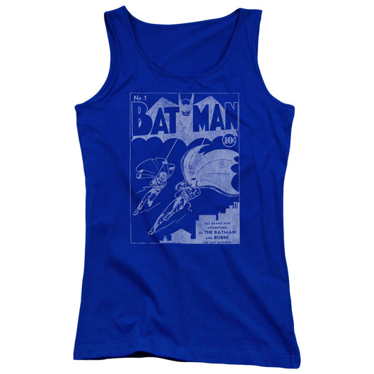 Batman Issue 1 Cover Womens Tank Top Shirt Royal Blue