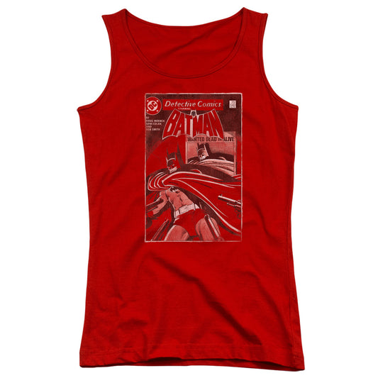 Batman Doa Cover Womens Tank Top Shirt Red