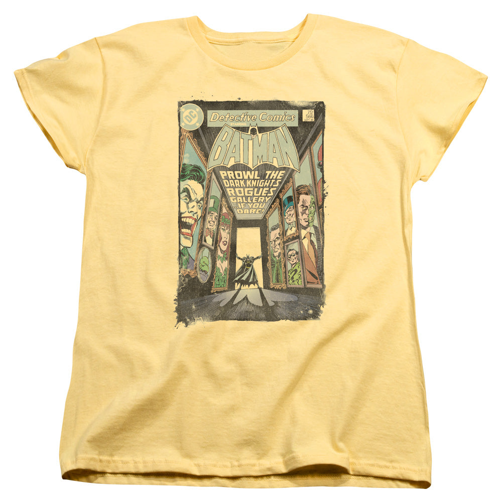 Batman Rogues Gallery Cover Womens T Shirt Banana