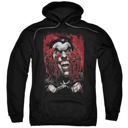 Batman Blood In Hands Mens Hoodie Black