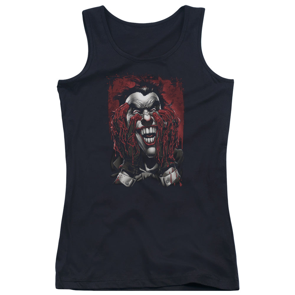 Batman Blood In Hands Womens Tank Top Shirt Black